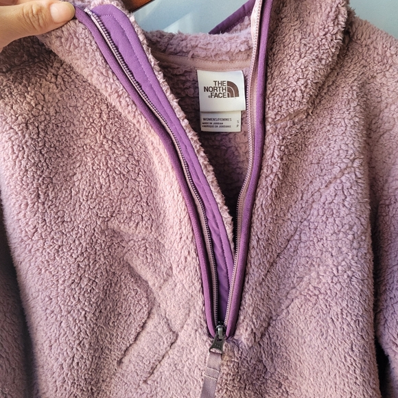 The North Face Womens Jacket CAMPSHIRE Pullover Hoodie 1/2 Zip Fleece Jacket S/P - Picture 5 of 12